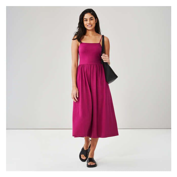 Women's Knit Midi Dress